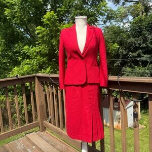 Vintage Judy’s Place Wool Blend Skirt & Blazer Set
